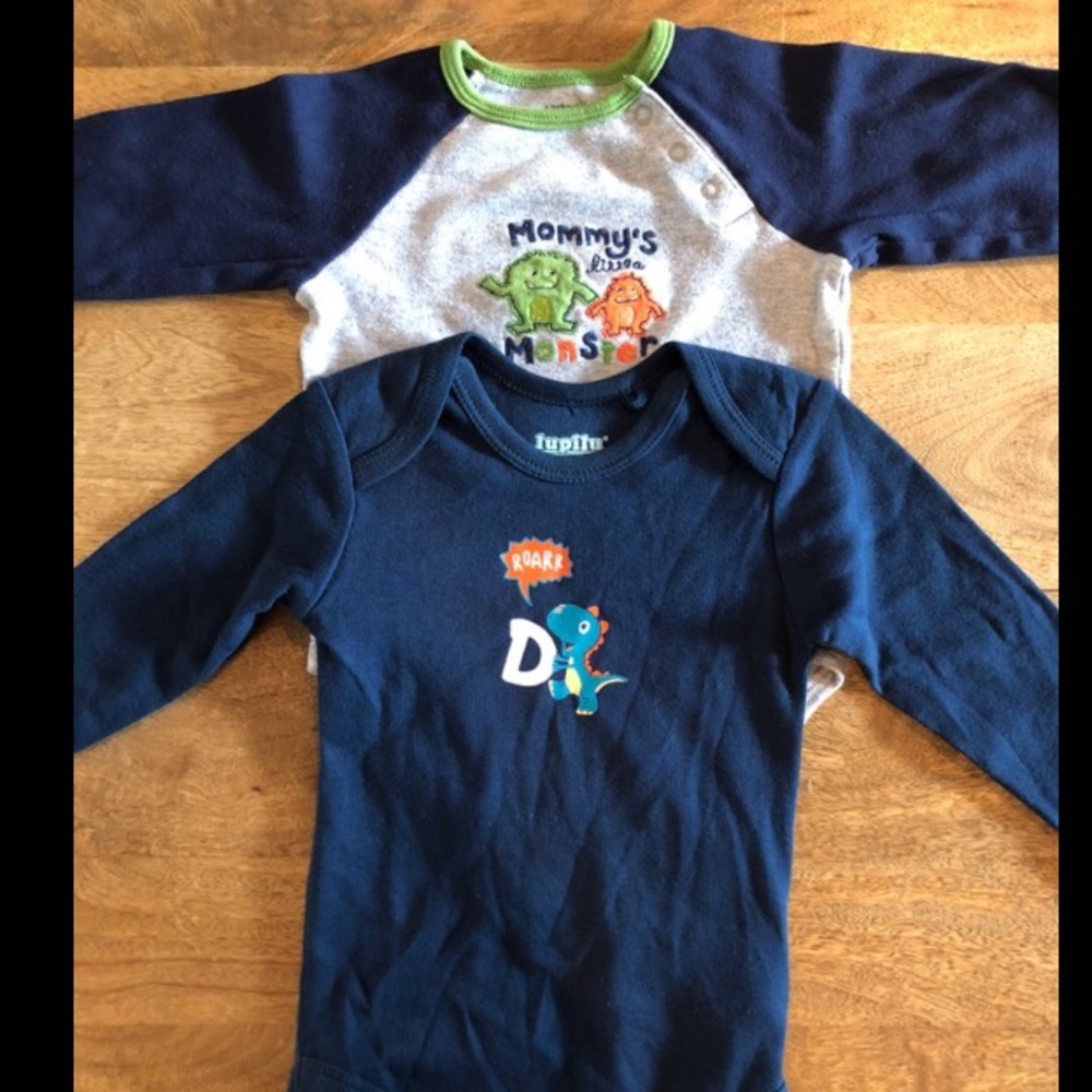 2 x 12M Onsies